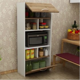 Resim Jardin Çok Amaçlı Dolap Kod-1 Çeviz Beyaz 