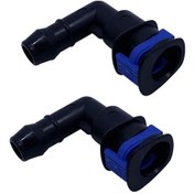 Resim 2 Pcs-2pcs Oem Far Yıkama Pompası Konnektörü Golf Jetta Passat Cc Eoc Tıguan A4 A6 A8 Tt 1j0 955 665 E 1j0955665e 