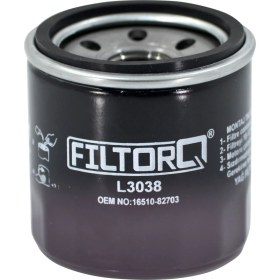 Resim Filtorq L3038 Chevrolet Aveo 1.2 Benzinli 2006-2008 Filtorq Yağ Filtresi 