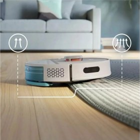 Resim Philips Homerun 3000 Aqua XU3000/02 4.000 Pa Emiş Gücü Islak ve Kuru Temizlik 0.6 Litre Hazne Robot Süpürge 
