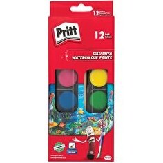 Resim Pritt 12 Renk Sulu Boya Büyük Tablet 