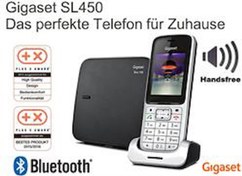Resim Gigaset SL450 Bluetooth Telsiz Telefon Germany 