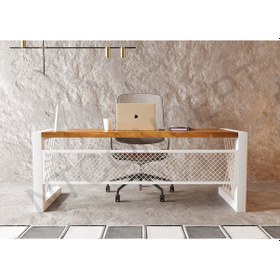 Resim Alfa Ntconcept Masif Ağaç Ofis ve Çalışma Masası 