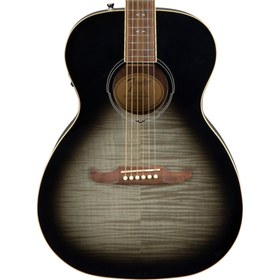 Resim Fender FA-235E Concert Elektro Akustik Gitar - Natural / Walnut 