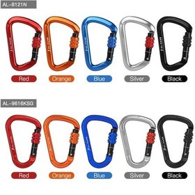 Resim Novahub 25kn D-şekilli Karabina Kilidi, Alüminyum Alaşım Kapı Tokası, Hayatta Kalma Ekipmanı 