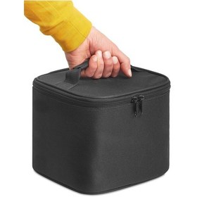 Resim Çok Amaçlı Soğuk Sıcak Tutucu Sefer Tası Ve Içecek Taşıma Çantası Mavi 