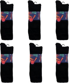 Resim Kordak 6'lı Siyah Askeri Termal Çorap Siyah 