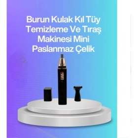 Resim Teknodayım Sessiz Çalışan Tüy Düzeltici Burun ve Kulak Makinesi 
