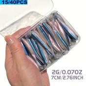Resim 15/40 adet Ultra-Yumuşak Vücut T-Kuyruk Salyangozu Yem - Tatlı ve Tuzlu Su için Yüksek Yakalama Oranı Balıkçılık Yem, Canlı Renkler, 2g/0.070oz, 7cm/2.76inch, Balıkçılar için Temel Ekipman, Balıkçılık Yemleri, Tuzlu Su Balıkçılığı, Canlı Yem Tasarımı, Dayanıklı Yem İnşası 