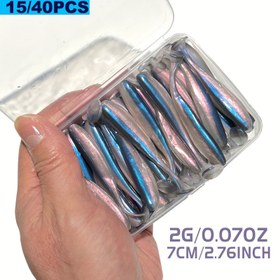 Resim 15/40 adet Ultra-Yumuşak Vücut T-Kuyruk Salyangozu Yem - Tatlı ve Tuzlu Su için Yüksek Yakalama Oranı Balıkçılık Yem, Canlı Renkler, 2g/0.070oz, 7cm/2.76inch, Balıkçılar için Temel Ekipman, Balıkçılık Yemleri, Tuzlu Su Balıkçılığı, Canlı Yem Tasarımı, Dayanıklı Yem İnşası 