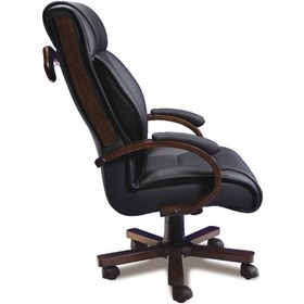 Resim Uzayofismobilyaları Uzay Ofis King Makam Koltuğu - Ahşap 