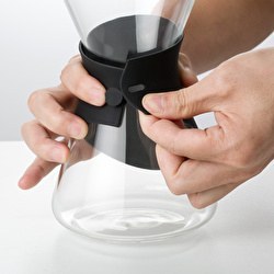 Resim Brewy Coffe Borosilikat Cam Sürahili Dripper 700 ml Karaca