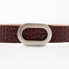 Resim Colección Tansu Andrew Leather Kemer - 38 / Leather Croco Strap 