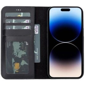 Resim Teleplus Samsung Galaxy Note 10 Plus Kılıf Hakiki Deri Standlı Cüzdan 