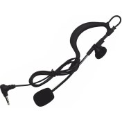 Resim Moveevo Futbol Ve Hentbol Hakemleri İçin 3.5mm Tek Kulaklı Kulaklık, Kaldırılabilir Kulak Kancası, Açık Ses, Müzik Dinlemesi İçin Uyumlu V4/v6 Uyumlu 