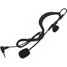 Resim Moveevo Futbol Ve Hentbol Hakemleri İçin 3.5mm Tek Kulaklı Kulaklık, Kaldırılabilir Kulak Kancası, Açık Ses, Müzik Dinlemesi İçin Uyumlu V4/v6 Uyumlu 