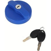 Resim Hightower Mavi Rv Taze Su Tankı Kilit Sistemi, Çift Anahtarlı, Hırsızlık Önleyici, Kolay Kurulum 