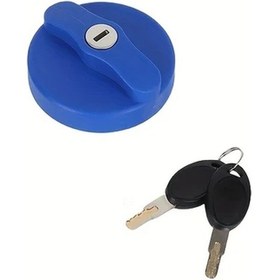 Resim Hightower Mavi Rv Taze Su Tankı Kilit Sistemi, Çift Anahtarlı, Hırsızlık Önleyici, Kolay Kurulum 