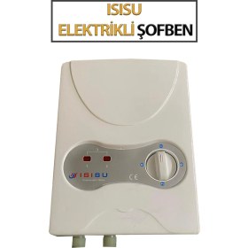 Resim Feyza Design Yüksek Güçlü Elektrikli Şofben 8000 Watt, Güvenli ve Verimli Isıtma 