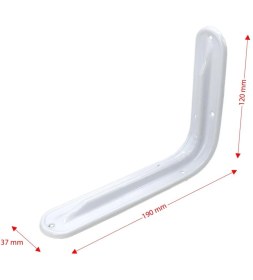 Resim 6401 Lüks Raf Altı Beyaz 6x8 (120X190 Mm) 