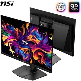 Resim MSI 31.5" MAG 321UP QD-OLED 3840x2160 (UHD) 16:9 FLAT QD-OLED 165Hz 0.03MS GTG FREESYNC PREMIUM PRO SIYAH GAMING MONITOR 