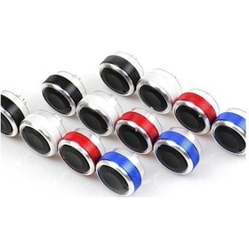 Resim Gümüş Focus Max Mondeo İçin 3 Adet/takım Araba Klima Ac Anahtar Düğmesi Isı Kontrolü 