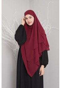 Resim Sufle Hilap Hazır Türban Khimar Tesettür Şal 