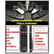 Resim Lg Akıllı Magic Sihirli Kumanda Yerine Uyumlu Tuşlu Kumanda Kısa 