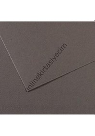 Resim Canson Fon Kartonu Dokulu Mı-teıntes Sh Canmt 50x65 160 Gr Grey 345 