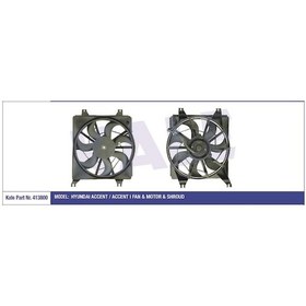 Resim Kale-413800 - Fan Motoru Hyundaı Accent 1.3 1.3/1.5 12v 1.5 16v 