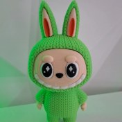 Resim Yeşil Labubu Figür – (12 Cm) 