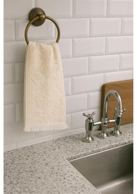 Resim 35x50 3'lü Mutfak Havlusu Bej 