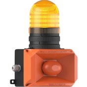 Resim Mesan LED Multifonksiyon 43 Ses Siren MS 232 Turuncu 85-260VAC 