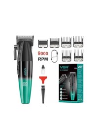 Resim Vgr V-003 Profesyonel Saç Kesme Ve Tıraş Makinesi - Renkli Taraklı Tam Set 