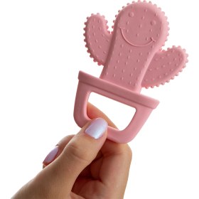 Resim Babyjem Yumuşak Diş Kaşıyıcı Kaktüs Pembe 