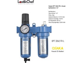 Resim Osaka OPT 3042 FR-L Havalı Şartlandırıcı 1/2" 
