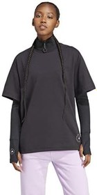 Resim adidas Asmc Logo Tee Kadın Antrenman Tişörtü IB6854 Siyah 