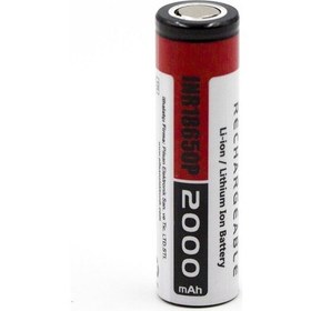 Resim 18650P 3.7 V 2000 Mah 15C Şarj Edilebilir Li-Ion Pil 