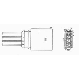 Resim NGK 97007 06b906265a Volkswagen Lambda Sensörü Arka Passat Alz 