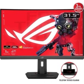 Resim Asus 31.5" Fast Va Rog Strıx XG32WCMS 1ms 280HZ Hdmı-Dp Usbc Kavıslı Kamıng Monitör 2560X1440 