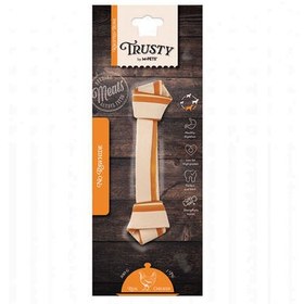 Resim M-Pets Trusty Chicken Tatlı Patatesli Düğümlü Kemik 100 Gr 