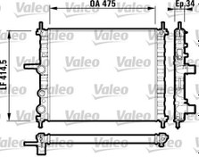 Resim RADYATÖR BRAVO-BRAVA-MAREA 1.2-1.4-1.6 6V AC MEK 475x414.5x34 