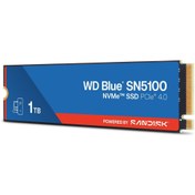 Resim WD Blue SN5100 1TB WDS100T5B0E 7100/6700MB/s PCIe Gen 4.0 M.2 2280 NVMe SSD 