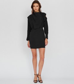 Resim Cupro Mini Dress Sleeves OFF - XS 