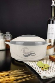 Resim Digithome Paslanmaz Çelik Hazneli Yemek Termosu 500 ml Beyaz - Ckr3148 C320.025 