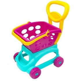 Resim Dede Oyuncak Frozen Sepetli Market Arabası 03599 