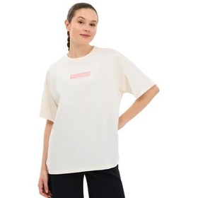 Resim Skechers W Oversize Fit Graphic Kadın T-Shirt Beyaz 