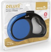 Resim Royalist Deluxe Extra Strong Otomatik Köpek Gezdirme Tasması Mavi S 3 M Mavi 