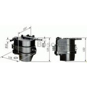 Resim Bosch 190199 Mazot Filtresi 307 1.4 Di̇zel 0450907007 