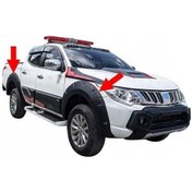 Resim Ducki Mitsubishi L200 2015-2019 9Inc Mat Siyah Dodik 